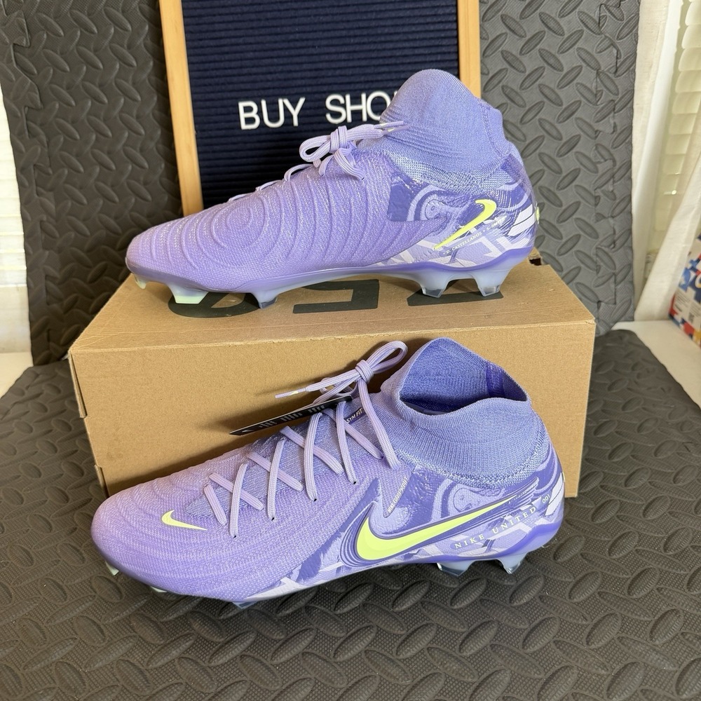 Nike Phantom Luna II 2 Elite FG NU1 Size 12 Soccer Cleats HF1600-500 United